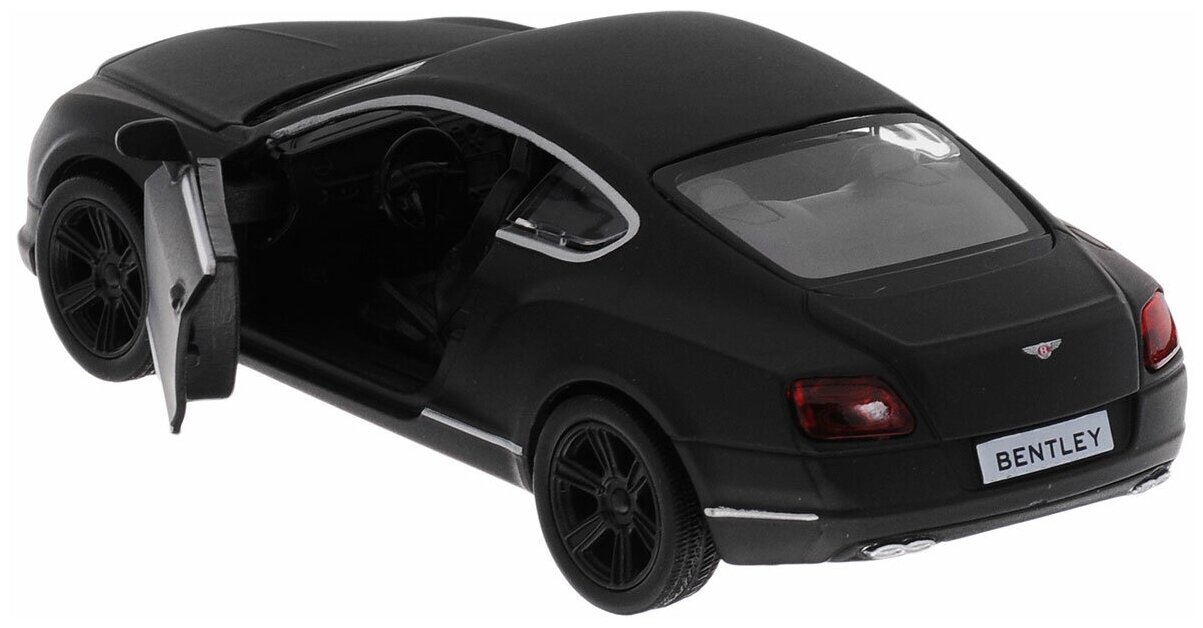 Модель Uni-Fortune, Машина металлическая Bentley Continental GT V8, инерц., 1:32 серый матовый - фото №4