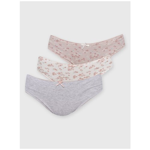 фото Твое набор трусов слипы низкой посадки, 3 шт., размер s, мультицвет