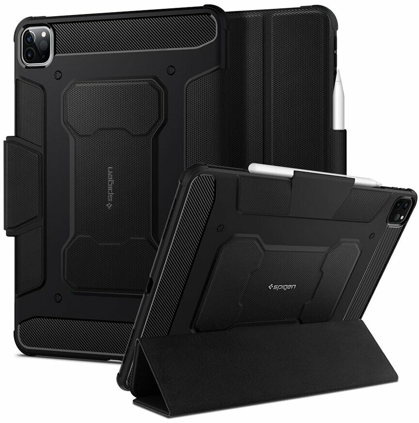 Чехол Spigen Rugged Armor Pro для iPad Pro 11 2018/2020/2021 (ACS01024 оригинал Black)