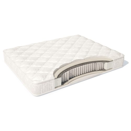 фото Матрас materlux union, 80x185 см, пружинный, белый