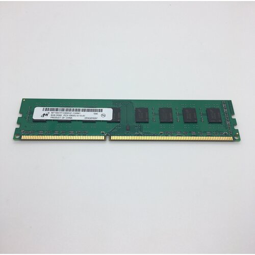 Оперативная память Micron DDR3 8 ГБ 1333 MHz DIMM PC3-10600U 1x8 ГБ оперативная память micron ddr3 8 гб 1600 mhz dimm pc3 12800u 1x8 гб