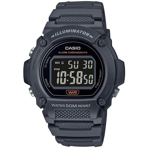 фото Наручные часы casio наручные часы casio w-219h-8bvef, черный