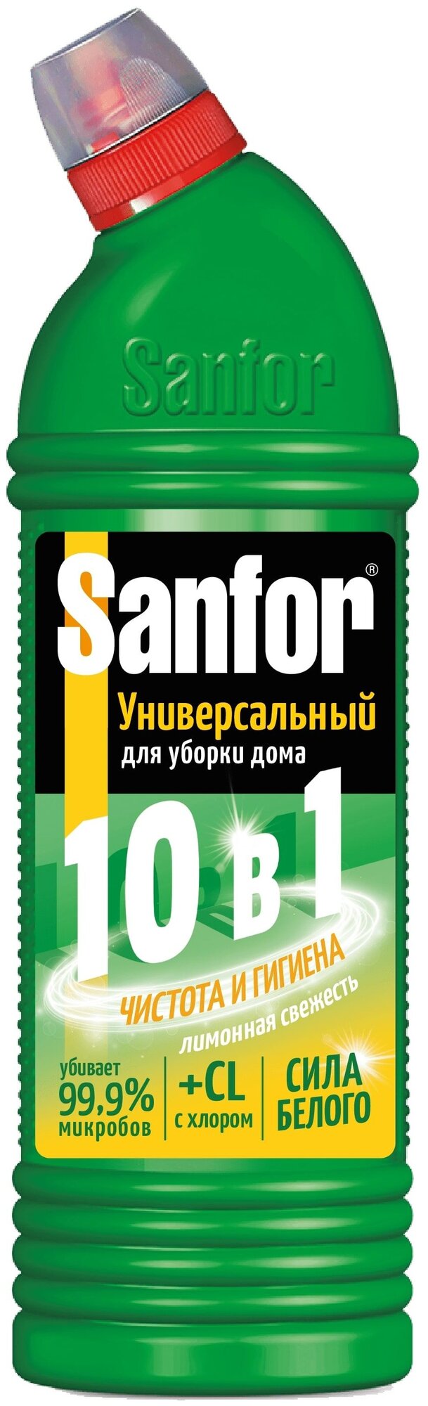 Sanfor гель Universal Лимонная свежесть, 1 л