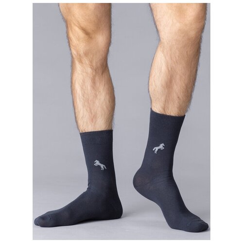 Носки Omsa, размер 45-47, серый носки omsa размер 45 серый