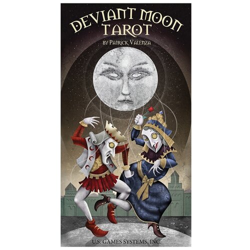 Гадальные карты U.S. Games Systems Таро Deviant Moon Tarot by Patrick Valenza, 78 карт, 300 карты таро безумной луны deviant moon tarot аввалон ло скарабео по лицензии u s games systems