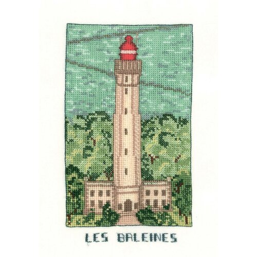 Набор для вышивания: PHARE LES BALEINES (Маяк Бален) au bonheur des dames