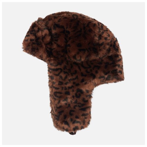 Шапка Kangol Leopard Trapper коричневый, Размер M