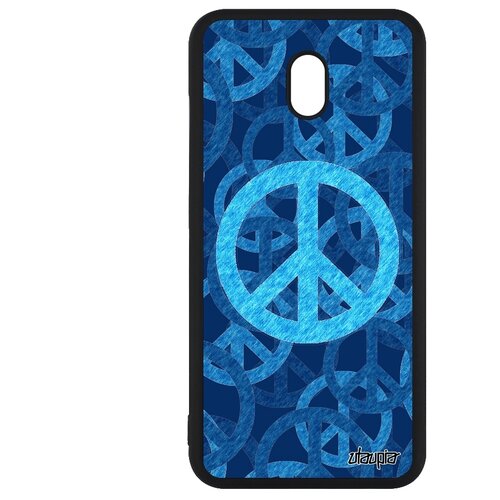 фото Чехол для смартфона xiaomi redmi 8a, "peace and love" пацифизм символ utaupia