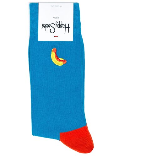 фото Носки happy socks с вышивкой hot dog happy socks - embroidery - hot dog 36-40