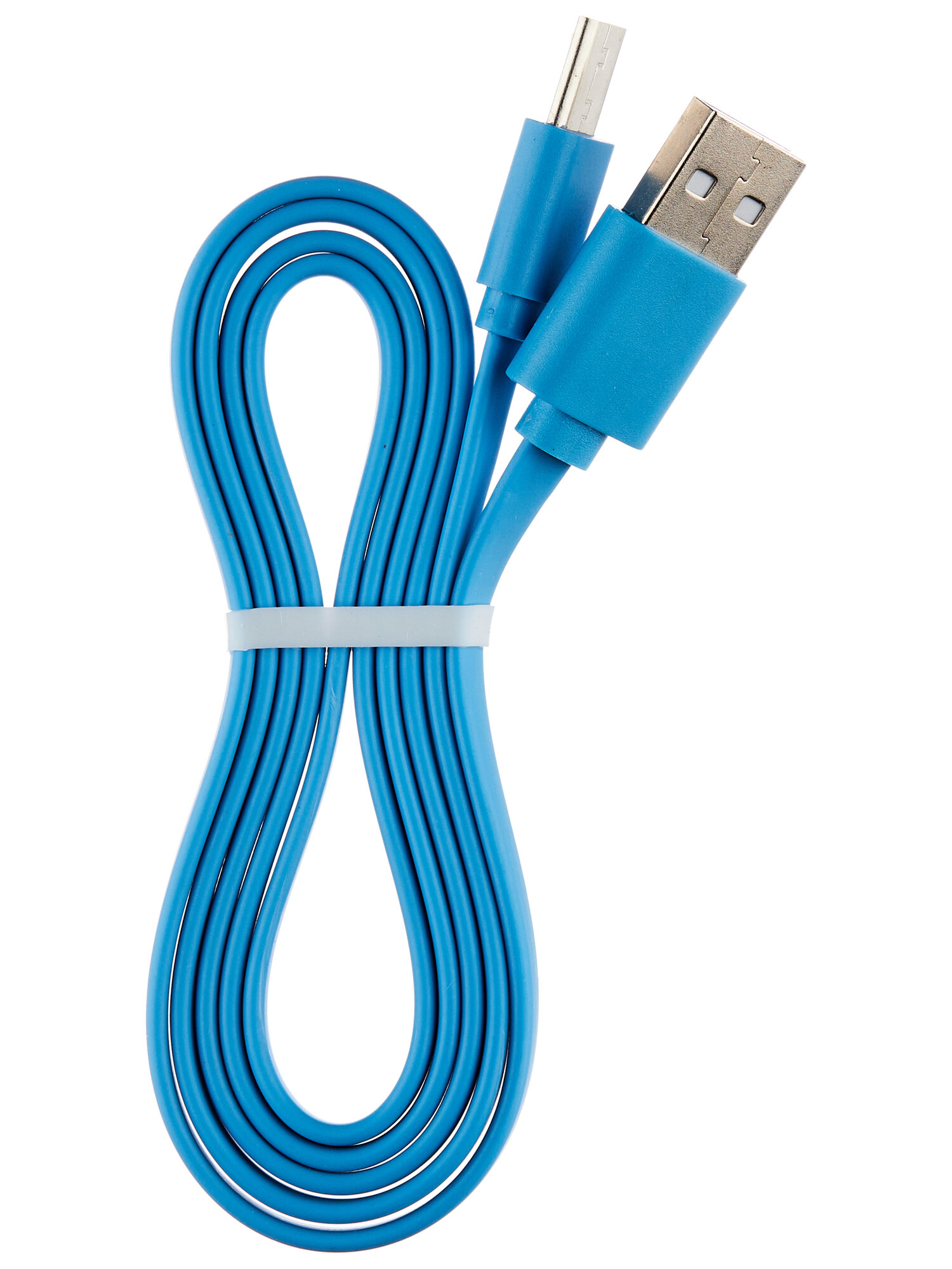 Кабель MAXVI MC-01LF USB - microUSB