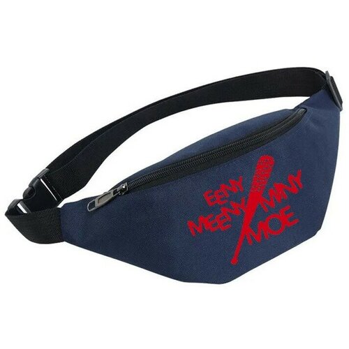 фото Сумка поясная noname, синий