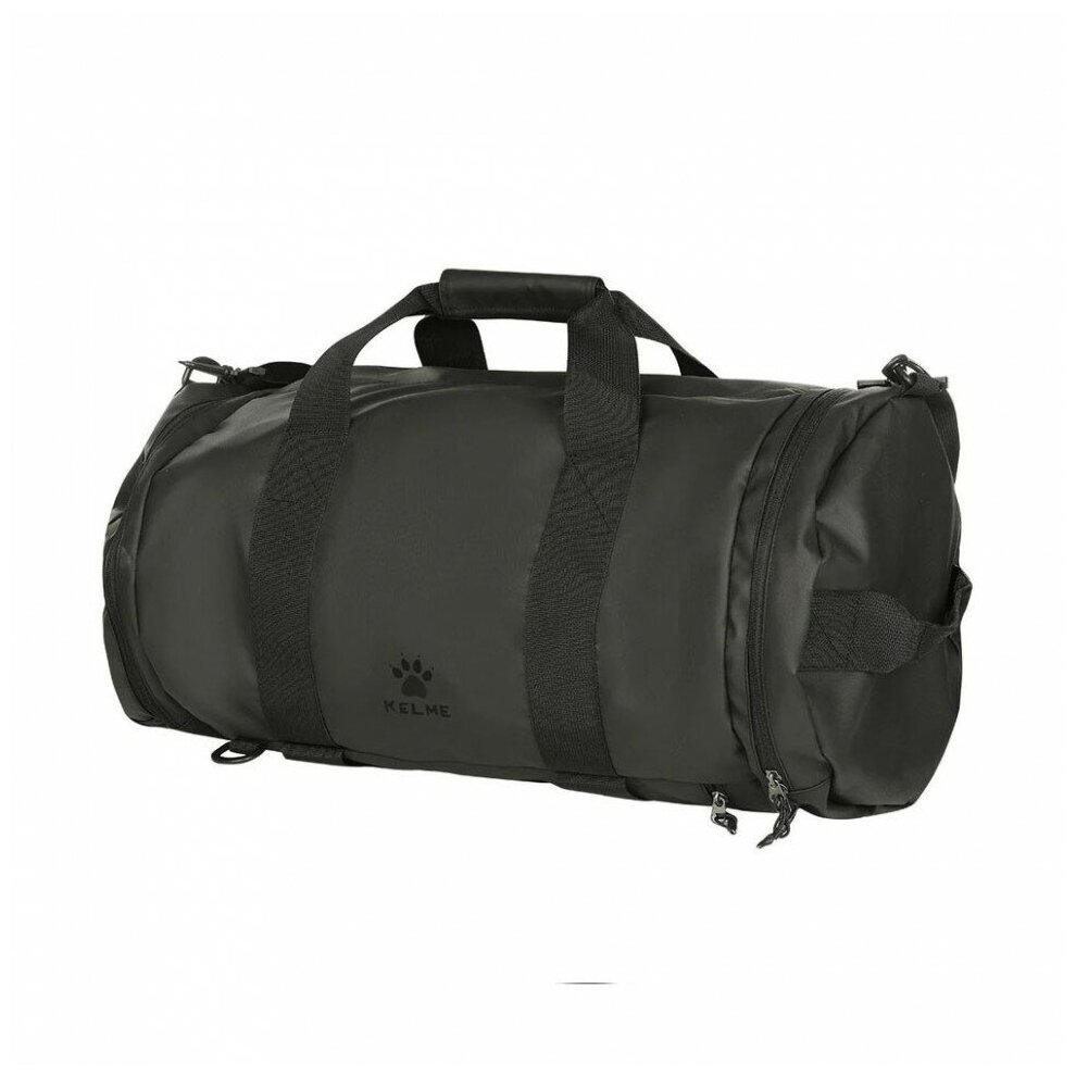Сумка спортивная многофункциональная KELME Travel bag L, 8101BB5001-000, полиэстер, черный - фотография № 1