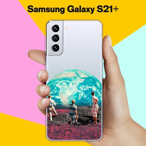 Силиконовый чехол Вид на Землю на Samsung Galaxy S21+ силиконовый чехол вид на землю на samsung galaxy a10