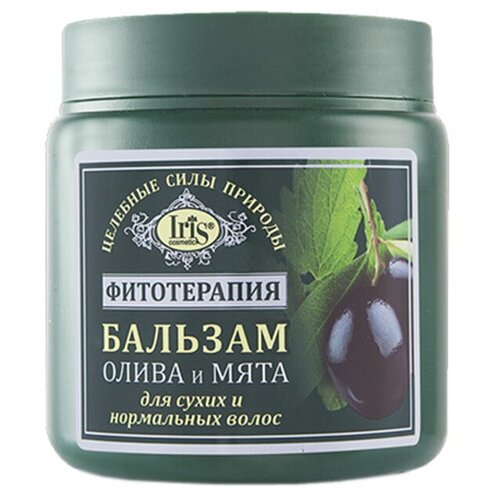 IRIS cosmetic бальзам фитотерапия Олива и мята, 500 мл