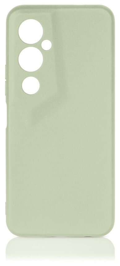 DF / Силиконовый чехол для телефона Tecno Pova 4 Pro на смартфон Техно Пова 4 Про DF tCase-16 (light green) / светло-зеленый