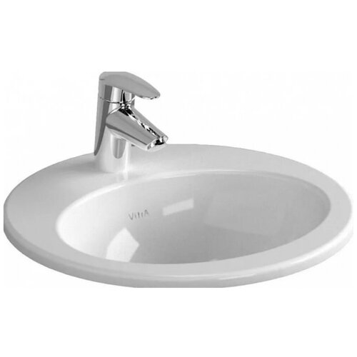 Раковина накладная Vitra S20 Белый (5467B003-0001) 47 см раковина vitra s20 55 5502b003 0001 белая