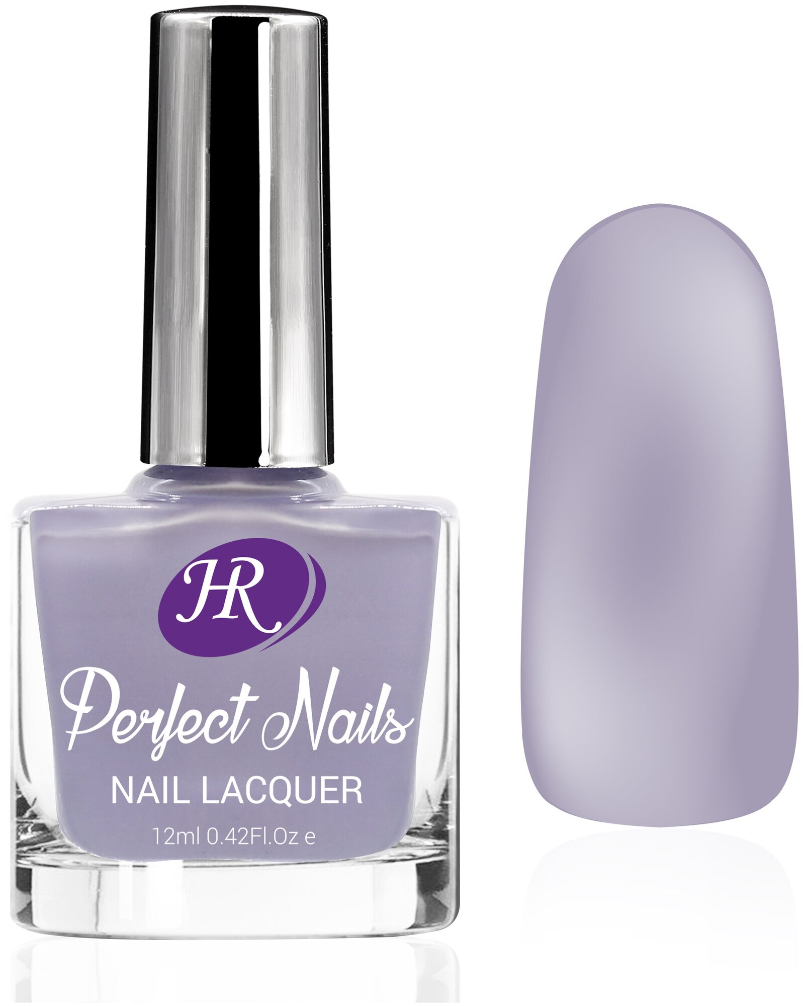 Лак для ногтей Holy Rose "Perfect Nails" тон №22 Серобуромалиновый, 12 мл