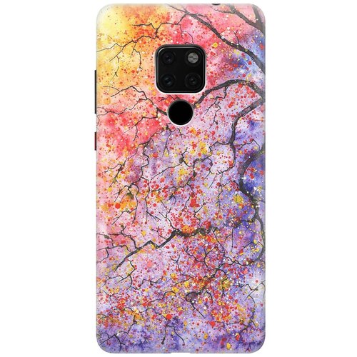 фото Re:paчехол - накладка artcolor для huawei mate 20 с принтом "лето в ветках"