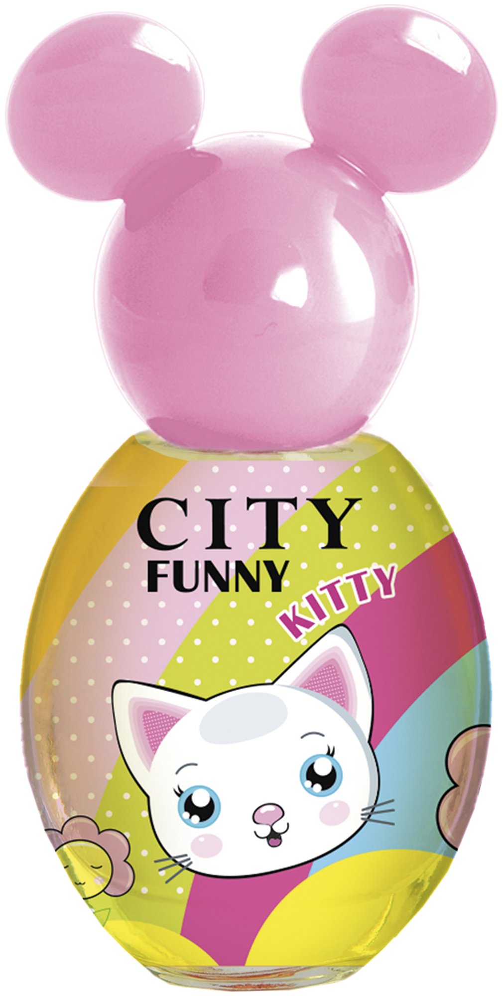 City Funny Kitty, Сити Фани Кити, для детей, душистая вода, для девочек, сахарная клубника,