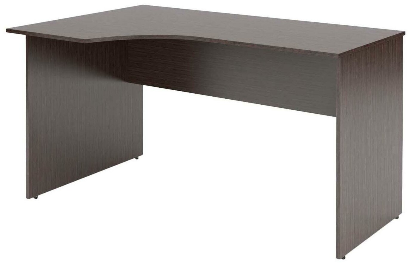 Skyland стол для руководителя Simple SET, угол: слева, ШхГхВ: 140х90х76 см, цвет: легно темный