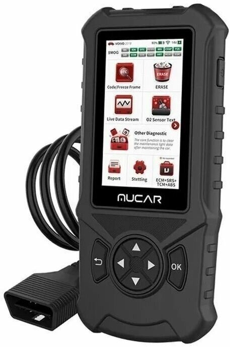 MUCAR CDE900 OBD2 Диагностический Автосканер  Большой HD-дисплей NSN