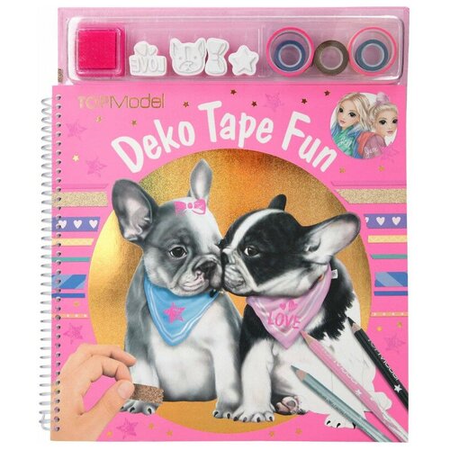 Альбом для творчества TOPModel Deko Tape Fun Топ модель Декорирование со штампами и цветным скотчем