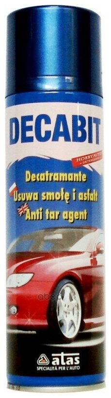 Средство Для Удаления Гудрона И Битумных Пятен Decabit Аэрозоль 250 Мл. Atas 1020 ATAS арт. 1020