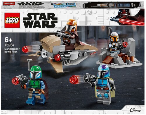 Конструктор LEGO Star Wars Mandalorian 75267 Боевой набор: мандалорцы, 102 дет.