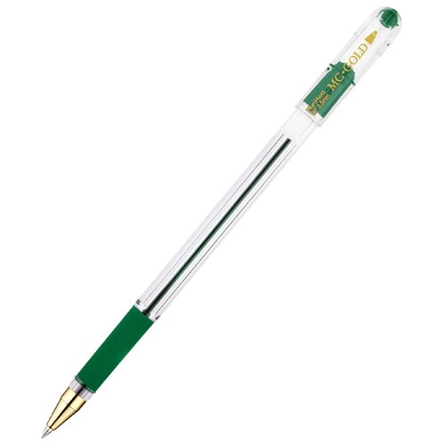 Ручка шариковая MunHwa MC Gold (0.3мм, зеленый цвет чернил, масляная основа) 1шт. (BMC-04)