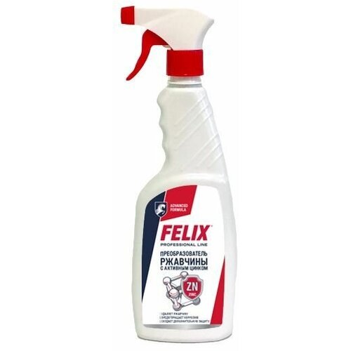 Преобразователь ржавчины с цинком FELIX триггер 500 мл 390₽