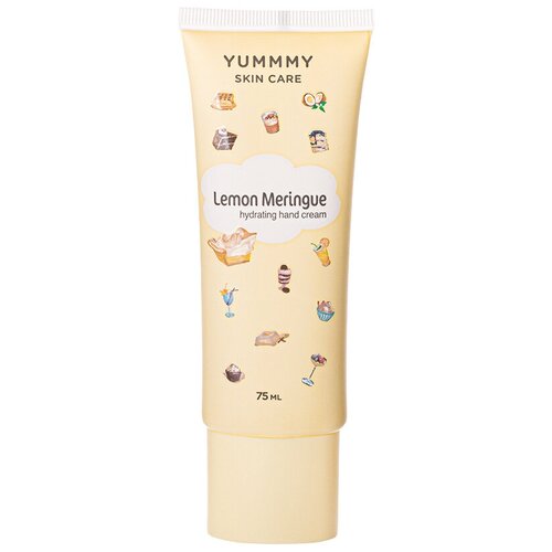 YUMMMY Skin Care Крем для рук Лимонная меренга 75 мл 193₽