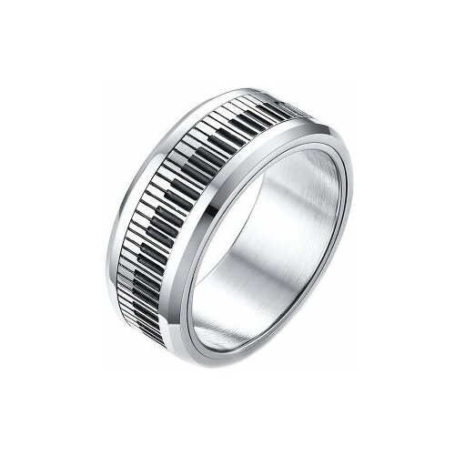 фото Кольцо dg jewelry, нержавеющая сталь, эмаль, размер 19.5