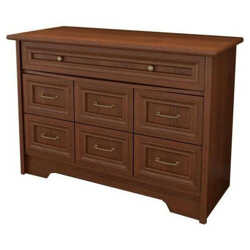 Комод Комфорт Бонапарт №9, ШхГхВ: 110х50х78 см, цвет: итальянский орех