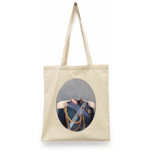 фото Сумка шоппер каждому своё, бежевый