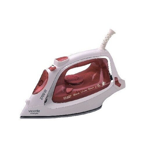 Утюг VICONTE VC-4309 2700 Вт белыйкрасный 270600₽