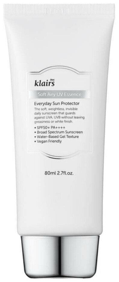 Klairs эссенция Soft Airy UV SPF 50, 80 мл