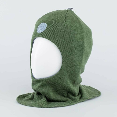 Шапка-шлем КОТОФЕЙ, размер 48 (1.5-2 года), зеленый
