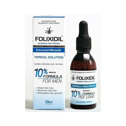 Folixidil 10% (Фоликсидил) лосьон от выпадения волос. 60мл