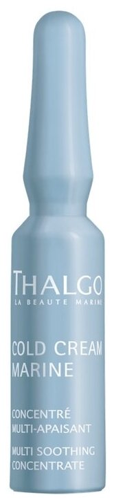 Thalgo Cold Cream Marine Multi-Soothing Concentrate Восстанавливающий Концентрат для лица, 1.2 мл, 7 шт.