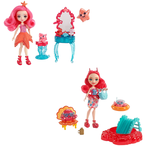 фото Набор enchantimals морские подружки, 15 см, fkv58 размер платья: 100-110 см mattel