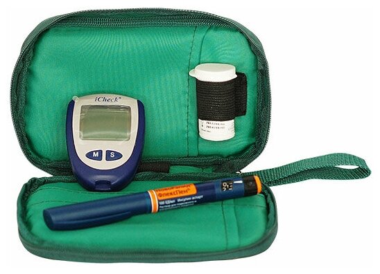Термопенал на молнии Диалайн Комфорт с гелевым пакетом (50 гр) для хранения диабетических принадлежностей