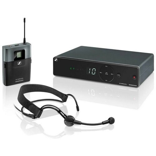 XSW 1-ME3-B Беспроводная микрофонная система с головным микрофоном 614-638 МГц Sennheiser 506988 6369000₽