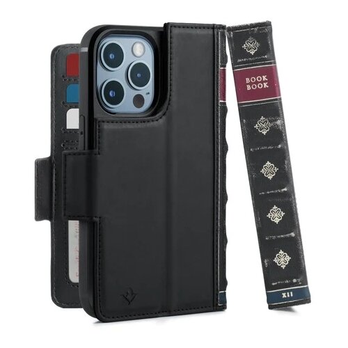 Twelve South BookBook Case for iPhone 13 Pro Max MagSafe - Black