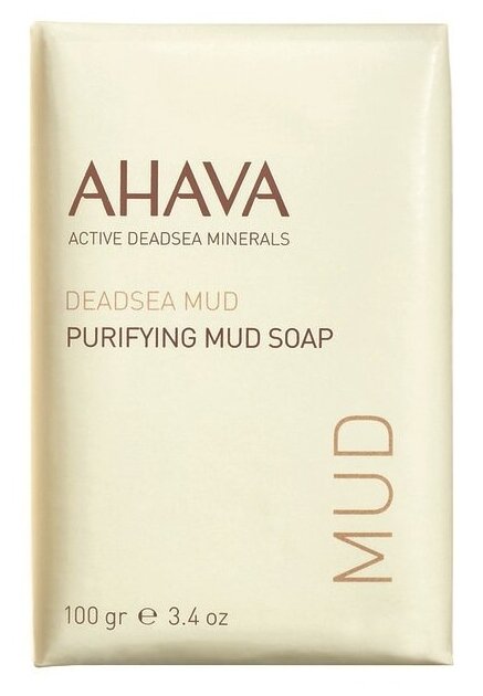 AHAVA Мыло кусковое Deadsea mud, 100 г