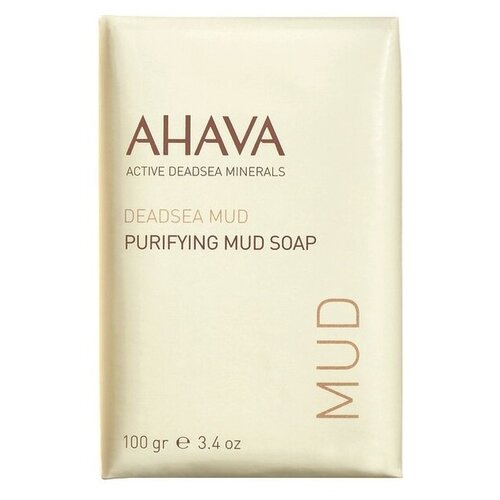 AHAVA Мыло кусковое Deadsea mud, 100 г