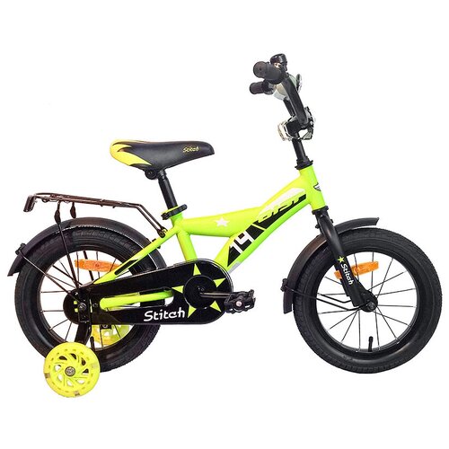 Велосипед детский Aist Stitch 14 желтый 2020 1890600₽
