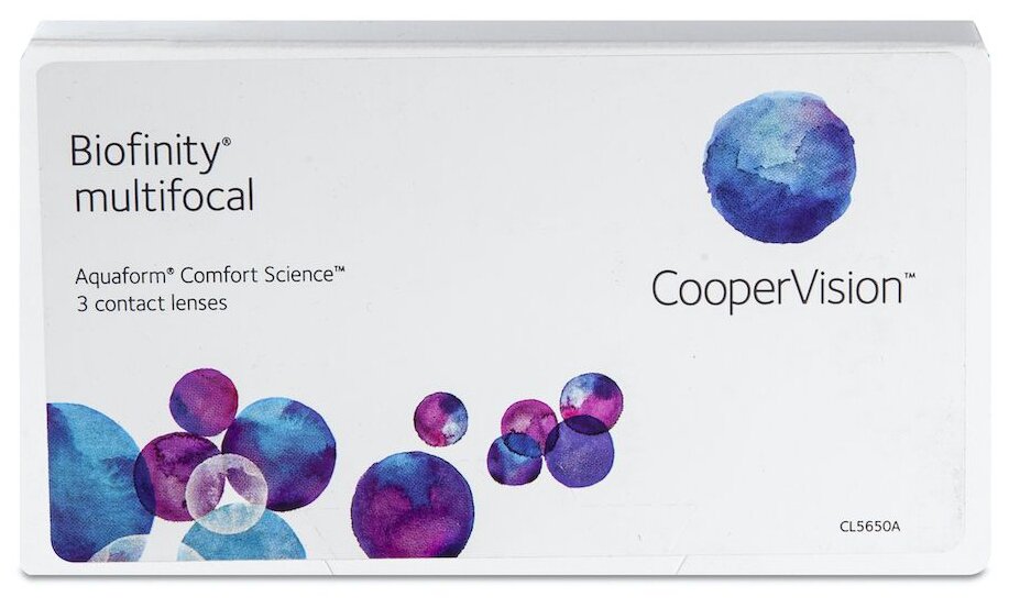 CooperVision контактные линзы Biofinity multifocal -3.00 , ADD +1.5N