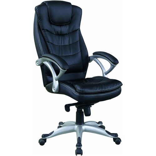 Компьютерное кресло Хорошие кресла Patrick для руководителя, обивка: экокожа, цвет: black
