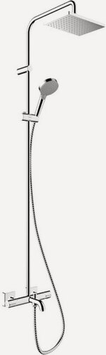 Изображение товара Душевая стойка Hansgrohe "Vernis Shape" 26284000, с термостатом