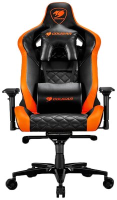 Кресло компьютерное игровое Cougar TITAN Black-Orange